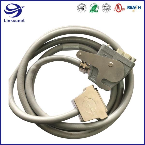 Buy cheap Heavy Duty Wiring Harness with Han E 600V Male Crimp PC Connector from wholesalers