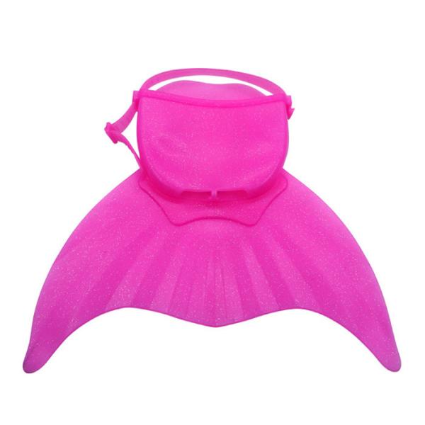 Buy cheap Adjustable Mermaid Monofin , Pink Mermaid Swim Fins Kids 6-12 Years Old from wholesalers