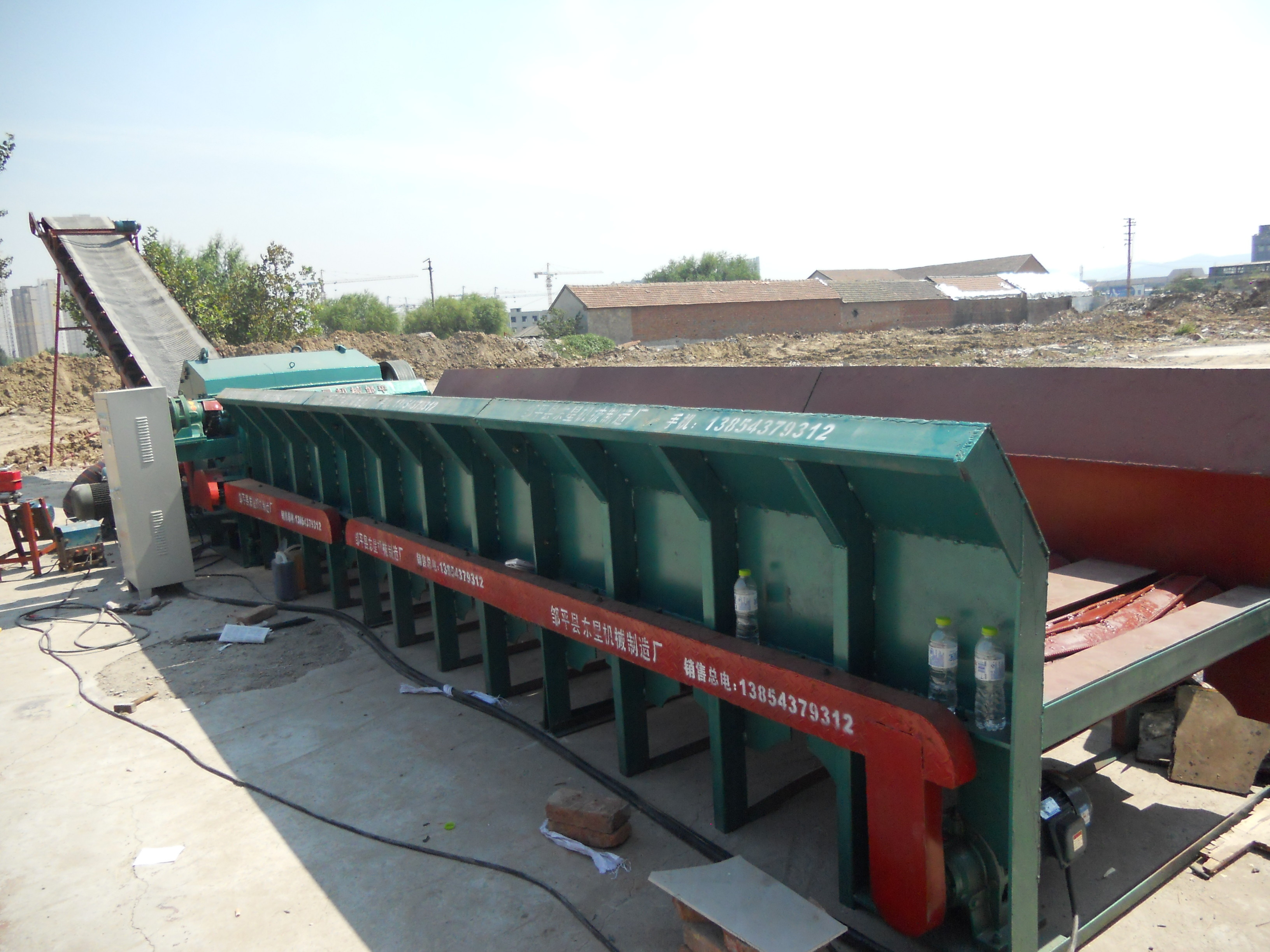 Wood Log Peeler Machine / Wood Debarker for Round Logs Peeling