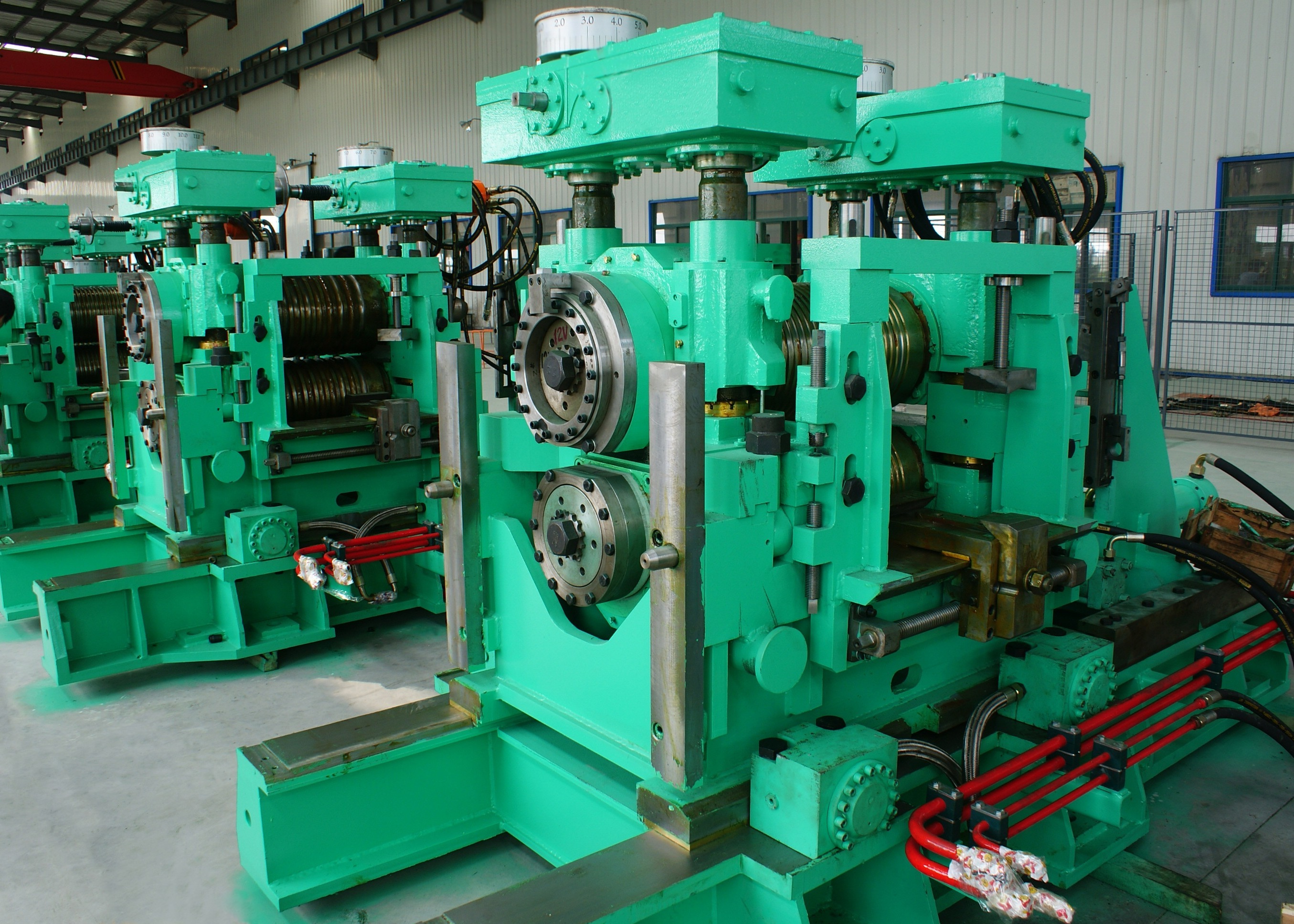 Short Stress Steel Rod Rebar Rolling Mill Machine