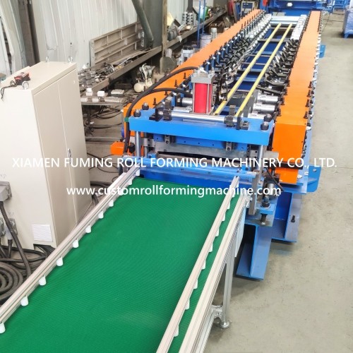 Box Beam Racking Roll Forming Machine Hydraulic Cutting System