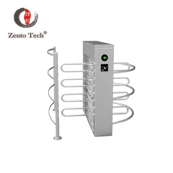 Buy cheap 304 Stainless Steel Half Height Turnstile Accescs Control System 90-120 Degree from wholesalers