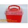 Buy cheap Medical disposable sharp container,Best Selling 30 Liter Disposable Un3291 Square Sharps Container Medical Disposal Shar from wholesalers
