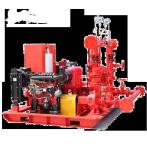 Electric Centrifugal Diesel Fire Fighting Pump Big Flow High Pressure UL Listed