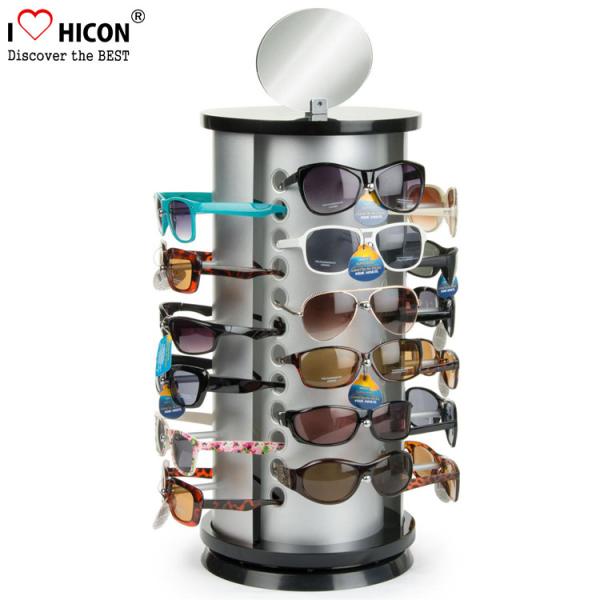 Counter Top Sunglasses Display Rack Rotating 24 Pairs Rayban Sunglass Display