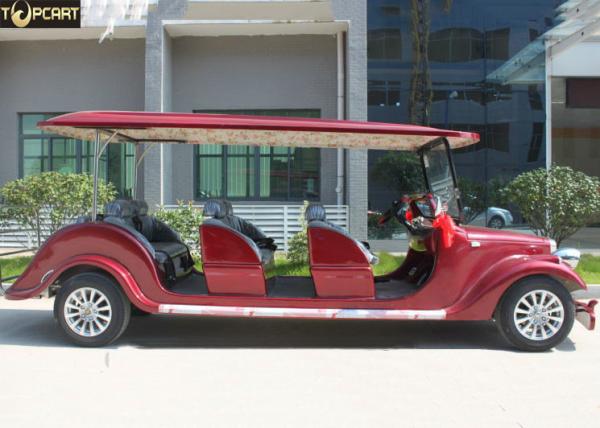 Buy cheap Graceful Design Classic Golf Cart 8 Seater Red Color With 30 Km/H Max Speed from wholesalers