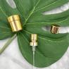 Buy cheap Small 15/400 Perfume Crimp Pump Spray 0.09ML SS316 With Gold Cap from wholesalers