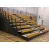 Buy cheap Timber Bench Modular Grandstands With Non - Marking Polyurethane Face Wheels from wholesalers