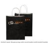 Buy cheap Custom hand luxury matte black kraft wine bottle paper shopping gift packaging carrier bag wholesale with handle wholesa from wholesalers