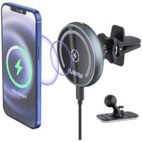 Buy cheap IPhone 13 MagSafe Magnetic Wireless Car Charger 15W For Air Vent product