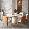 Buy cheap Bedroom Rock Board Dining Table Retractable Rotation from wholesalers