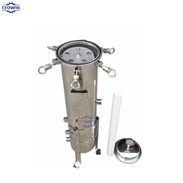 Buy cheap Flange Connect SS304 SS316L Cartridge Filter Housing For Security Using filter housing from wholesalers