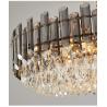 Buy cheap Modern chandelier for living room round bedroom Smoky grey postmodern chandelier(WH-CY-201) from wholesalers