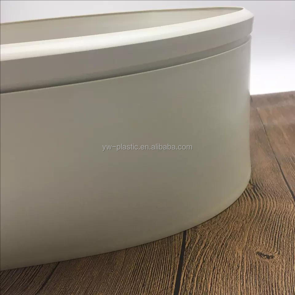 Black Vinyl Baseboard 30% Deposit 70% Balance Payment Term for Customer Requirements