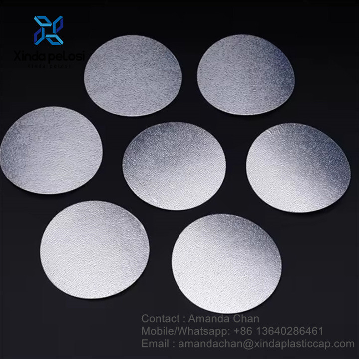 Aluminum Foil Easy Peel Induction Seal Liners For PE PP Glass Bottle
