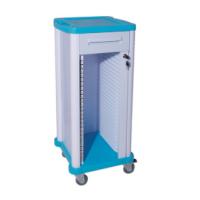 Buy cheap Low Noise Medical Record Cabinet High Performance Movable Files Storage Trolley product