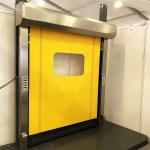 Anti Fire Warehouse High Speed Zipper Door 5 Meter Size