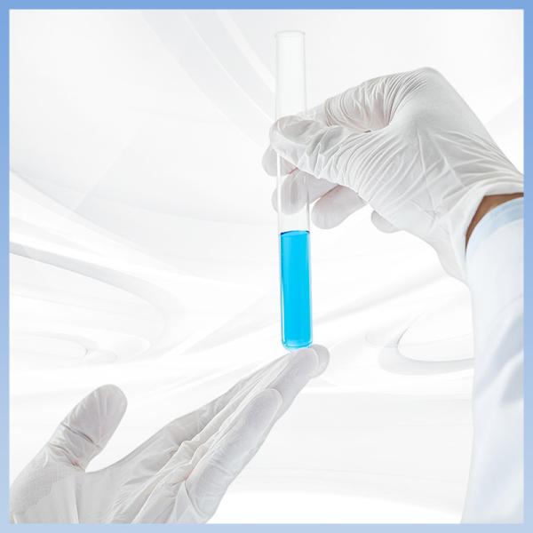Buy cheap White Nitrile Safety Gloves Antibacterial Food Safe Disposable Gloves from wholesalers