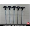 Buy cheap 8.5 inch camping heavy duty steel tent pegs with plastic header from wholesalers