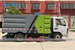 Dongfeng Road Sweeper Truck 5M3 4x2 5cbm Dust Collection Waste Cleaning