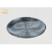 Buy cheap Silver Mosaic Glass Fiberglass Decoration Centerpiece Table Vases Decorative product
