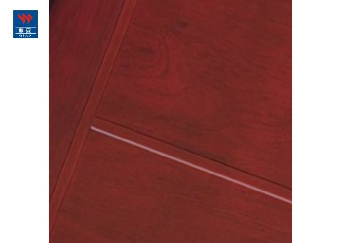 Solid Core Wood Grain Fire Rated Flush Wooden Door For Living Room