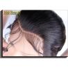 Buy cheap Natural Black Top Closure Straight Hair Ear to Ear Lace Frontal Human Hair Material from wholesalers