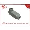 Buy cheap Grey 3/4 inch 1 inch Aluminum Rigid Conduit Body PVC Coated Female Thread from wholesalers