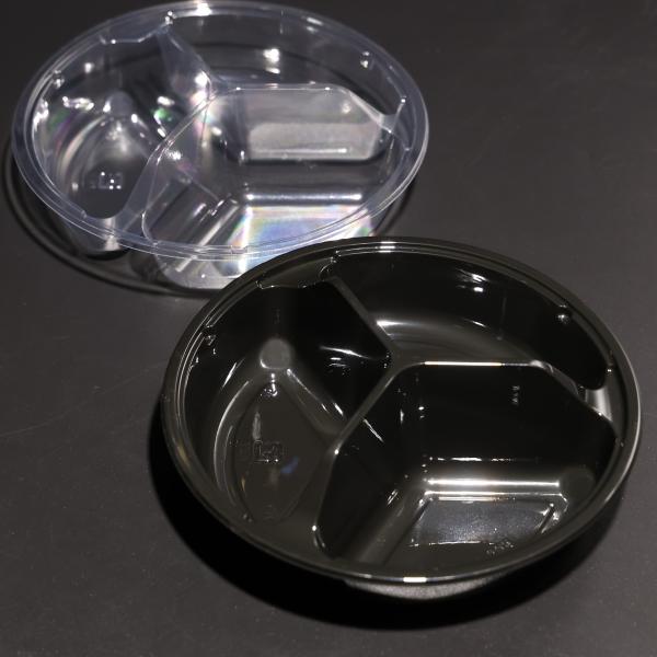 Buy cheap Eco Friendly Disposable BPA Free Plastic PET Food Tray With Takeaway Food from wholesalers