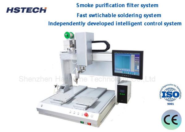 Buy cheap Two Workbenches Available Desktop Soldering Robot with Single Head from wholesalers