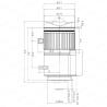 Buy cheap DC Varifocal Auto Iris Lens 2.8-12mm CS Mount 1080P 4MP 5MP AHD IP Camera Lens from wholesalers