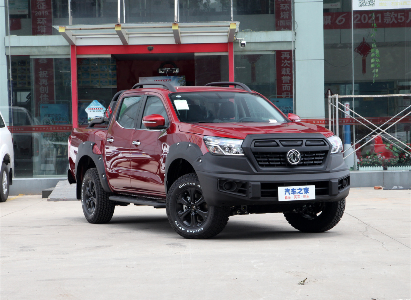 Rear Drum Braking Electric Pickup Truck Dongfeng RICH 6 EV 4x2 for Off Road Adventures