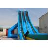 Buy cheap Blue Dolphin large water slide WSS-277/0.55mm PVC Material For Adults from wholesalers