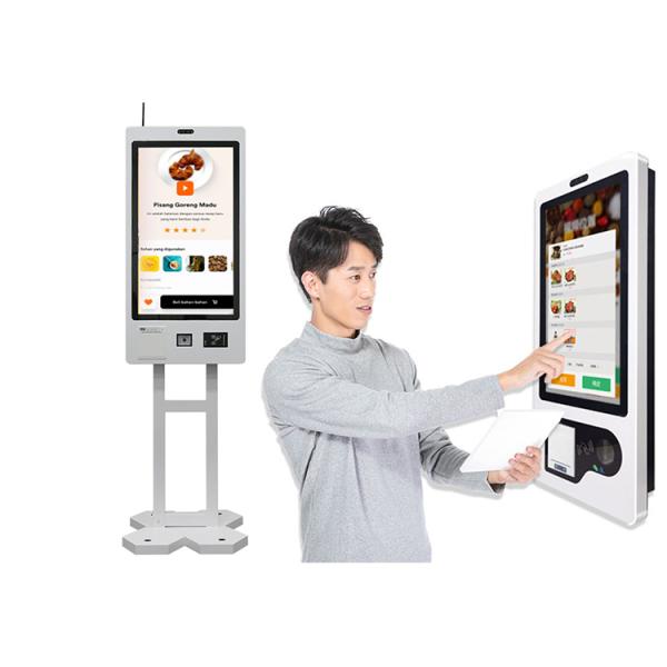 Buy cheap 32 Inch Self Ordering Restaurant Kiosks With Touchscreen from wholesalers