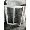 Buy cheap Double Glazed PVC Sliding Window Solutions 62mm/80mm/82mm Profile Series Tempered Glass Design from wholesalers