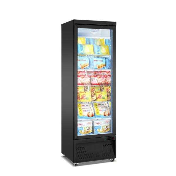 Buy cheap 450L Energy Saving Commercial Glass Door Freezer Showcase Upright Cooler from wholesalers