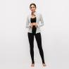 Buy cheap 210gsm Digital Printing Gym Running Yoga Womens Sports Jacket With Thumb Holes from wholesalers