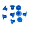 Buy cheap Blue Color Poly And Rubber Sucker For Die Cutting Machine 32*18mm High Feet Sucker from wholesalers
