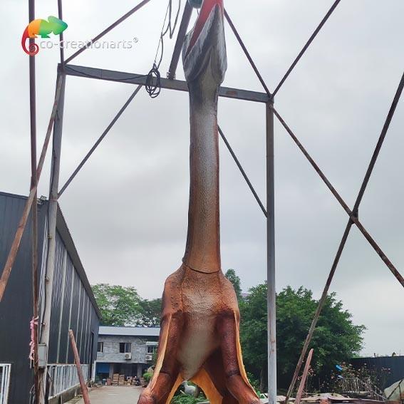 Buy cheap 4M Height Giant Animatronic Simulation Quetzalcoatlus Dinosaur Model For Outdoor Exhibition from wholesalers