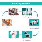 DTF Printer 2 Heads XP600 33cm Print Size 13inch Powder Shaker Oven for Tshirt