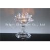 Buy cheap Crystal lotus flower candle holder with glass stand from wholesalers