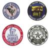 Buy cheap Heat Press Transfer 120D School Uniform Logo Patches Embroidery from wholesalers