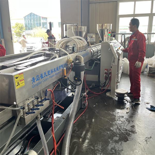 Buy cheap Drainage Manufacturing Double Wall Corrugated Water Making Price Extruder pipe production line from wholesalers