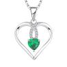 Buy cheap YASVITTI High Quality Sparkling Heart 5A Zirconia Necklace Rhodium Plated 925 Sterling Silver Necklace Jewelry from wholesalers