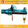 Buy cheap Low headroom compact underslung running 10t wire rope electric hoist from wholesalers