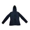 Buy cheap Women'S Light Padded Hooded Jacket Navy Black Outdoor Quilted Nylon Jacket from wholesalers