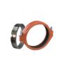 Buy cheap Galvanized Ductile Iron Pipe Fittings Durable Grooved Shoulder Coupling from wholesalers