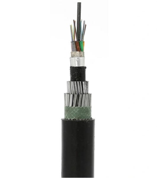 Buy cheap Aluminium FE Sheath Outdoor Armored Fiber Optic Cable GYTA333 from wholesalers
