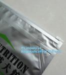 Slider Zipper Large Plastic Animal Pet Food Packaging Bag With Print, side