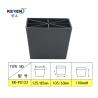 Buy cheap KR-P0122 4 Inch Plastic Sofa Legs Replacement , Dining Room Table Leg Risers Easy Fitting from wholesalers